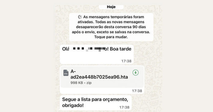 Golpe Orcamento Whatsapp usa mensagens; polícia alerta