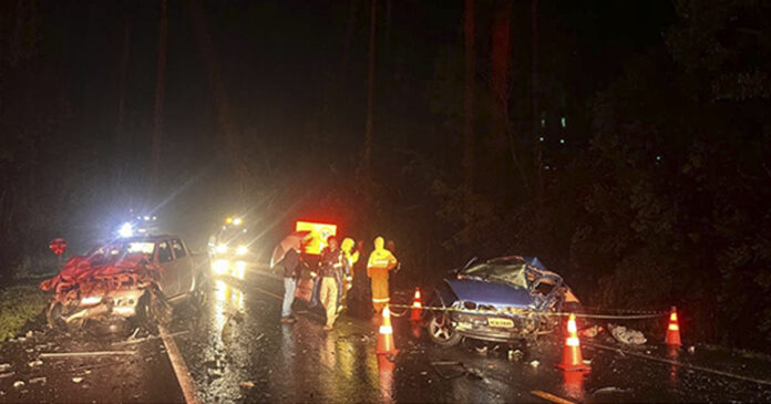 Acidente Grave Guamiranga na BR-373 deixa quatro mortos