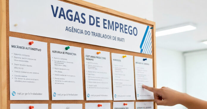 Agência Trabalhador divulga vagas para essa Quarta Feira 19/11 Confira!