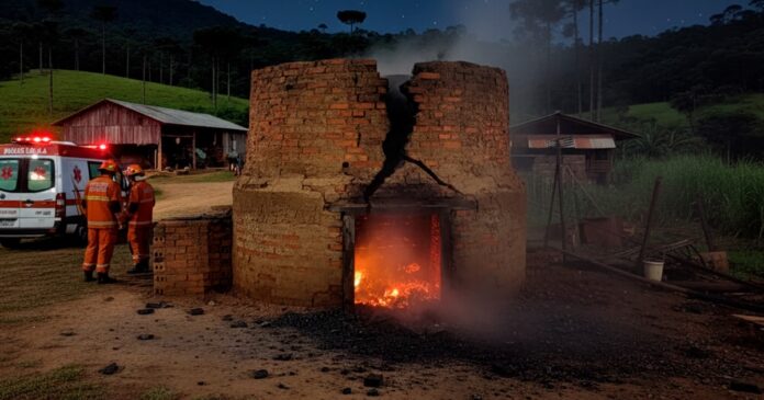 Explosao Caldeira Inacio Martins mata um e fere outro (imagem ilustrativa)