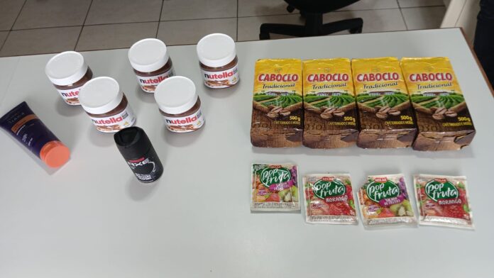 Dupla é presa após furtar café e Nutella em supermercado no PR